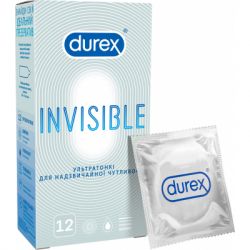 Презервативы Durex Invisible 12 шт. (5052197049619)