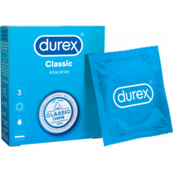 Презервативы Durex Classic 3 шт. (5010232954250)