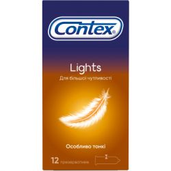 Презервативы Contex Lights 12 шт. (5060040302088)