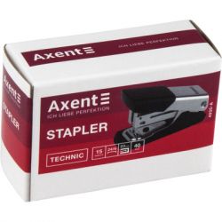Степлер Axent Technic 24/6 15 листов Хром (4935-A) - Картинка 3
