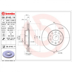 ��������� ���� Brembo 09.9145.11