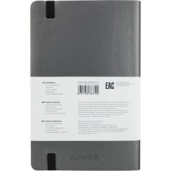 Блокнот Axent Partner Soft, 125х195, 96л, клет, серый (8206-15-A) - Картинка 2
