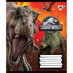Тетрадь Yes А5 Jurassic World. Genetic failure 12 листов, линия (765360)