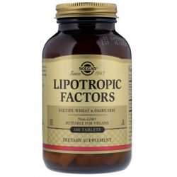 -  Solgar  , Lipotropic Factors, 100  (SOL-01581)
