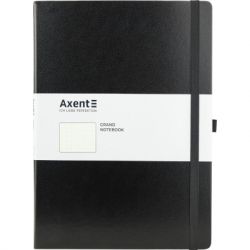 Книга записная Axent Partner Grand 295х210 мм A4 100 листов в точку Черная (8303-01-A)