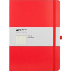Книга записная Axent Partner Grand 295х210 мм A4 100 листов в точку Красная (8303-06-A)