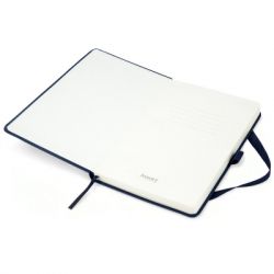 Книга записная Axent Partner 125х195 мм в линейку 96 листов Синяя (8308-02-A) - Картинка 4