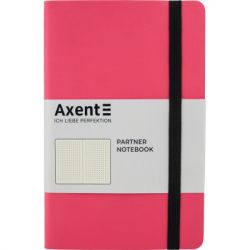 Книга записная Axent Partner Soft 125х195 мм в точку 96 листов Розовая (8312-10-A)