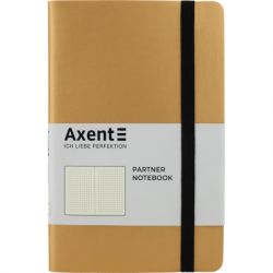Книга записная Axent Partner Soft 125х195 мм в точку 96 листов Золотистая (8312-35-A)