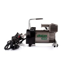 Автомобильный компрессор URAGAN на АКБ, 40 л / мин (90140)