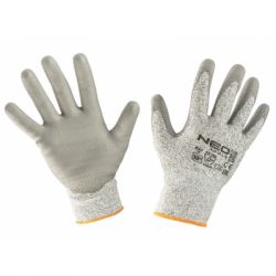 Neo Tools 97-609-10 Рукавички з поліуретановим покриттям, проти порізів, р. 10 97-609-10