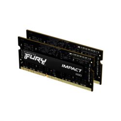     SoDIMM DDR4 16GB (2x8GB) 2666 MHz Fury Impact HyperX (Kingston Fury) (KF426S15IBK2/16)