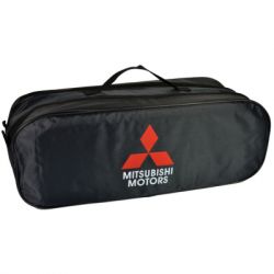 Сумка-органайзер Poputchik в багажник Mitsubishi черная (03-036-2Д)