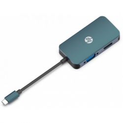 Порт-реплікатор HP USB3.1 Type-C --> HDMI/VGA/DP/, 0.2м (DHC-CT200) - Картинка 2