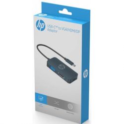 Порт-реплікатор HP USB3.1 Type-C --> HDMI/VGA/DP/, 0.2м (DHC-CT200) - Картинка 6