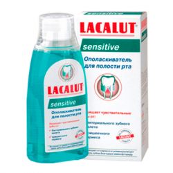 Ополаскиватель для полости рта Lacalut sensitive 300 мл (4016369696507)