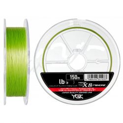 Шнур YGK Frontier Braid Cord X8 150m Green 1.5/0.205mm 25lb/11.3kg (5545.02.98) - Картинка 2