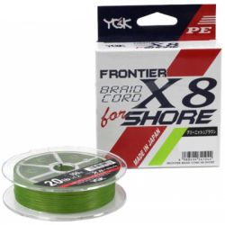 ���� YGK Frontier Braid Cord X8 150m Green 1.5/0.205mm 25lb/11.3kg (5545.02.98)