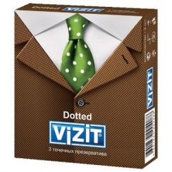 Презервативы Vizit Dotted 3 шт. (4601834004088)