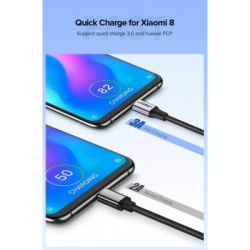 Кабель Ugreen US288 USB - USB-C, 1.5м, Black (60127) - Картинка 5