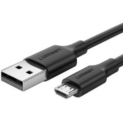   USB 2.0 AM to Micro 5P 1.5m US289 (Black) Ugreen (60137) -  1