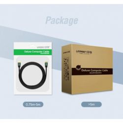 Кабель мультимедійний HDMI M to HDMI M 1.0m black Ugreen (10115) - Картинка 8