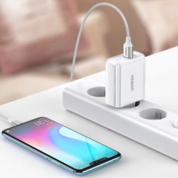 Зарядное устройство Ugreen CD170 36W USB + Type-C Charger (White) (60468) - Картинка 6