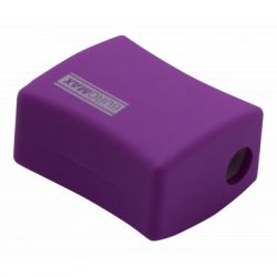 Точилка Buromax ALFA, RUBBER TOUCH с контейнером 2 отверстия (BM.4778-1) - Картинка 2