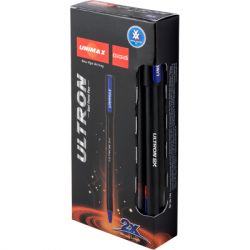 Ручка кулькова Unimax Ultron 2X 0.7 мм Чорна (UX-146-02) - Картинка 2