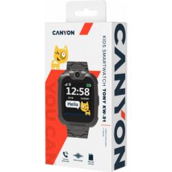 Смарт-часы Canyon CNE-KW31BB Kids smartwatch Tony, Black (CNE-KW31BB) - Картинка 6
