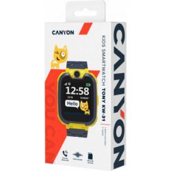 - Canyon CNE-KW31YB Kids smartwatch Tony, Yellow-Grey (CNE-KW31YB) -  4