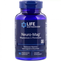 ̳������ Life Extension ������ L-�������, Magnesium L-Threonate, Neuro-Mag, 90 ����� (LEX-16039)