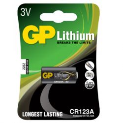  Gp CR 123A Lithium FOTO 3.0V (CR123A-U1 / 4891199001086)