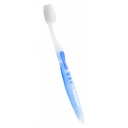 Зубная щетка Paro Swiss medic с коническими щетинками голубая (7610458007266-blue)