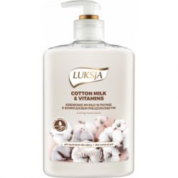 Жидкое мыло Luksja Creamy Cotton Milk & Provitamin B5 500 мл (5900998007164)