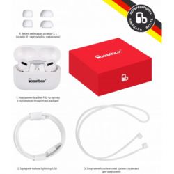  BeatBox PODS PRO 1 Wireless Charging White (bbppro1wcw) -  2