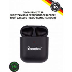  BeatBox PODS AIR 2 Wireless Charging Black (bbpair2wcb) -  5