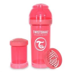 Бутылочка для кормления Twistshake персиковая, 260 мл (78032)