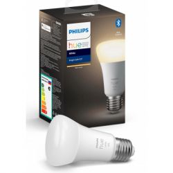 Philips Hue Розумна лампа Single Bulb E27, White, BT, DIM 929001821618