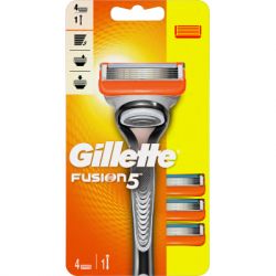 Бритва Gillette Fusion5 с 4 сменными картриджами (7702018556274)