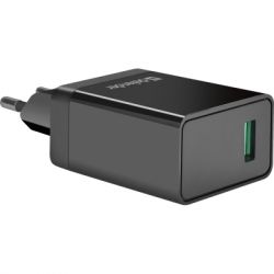  Defender UPA-101 black, 1 USB, QC 3.0, 18W (83573) -  2