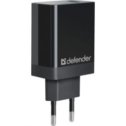   Defender UPA-101 black, 1 USB, QC 3.0, 18W (83573) -  1