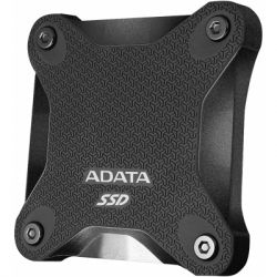 SSD  ADATA SD600Q 480Gb USB 3.1 3D TLC Black (ASD600Q-480GU31-CBK) -  1
