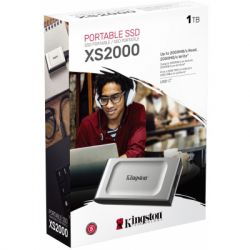 Kingston    SSD USB 3.2 Gen 2x2 Type-C XS2000 1TB SXS2000/1000G -  4