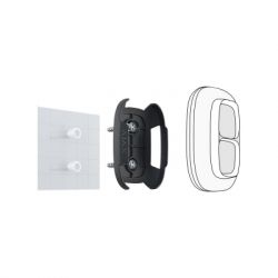 Аксесуар для охоронних систем Ajax DoubleButton Holder чорна - Картинка 2