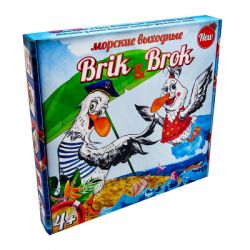 Настольная игра Strateg Brik and Brok Морские выходные (русский язык) (30202)