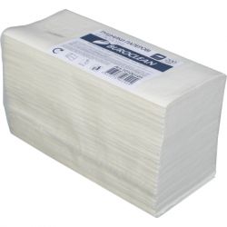 Бумажные полотенца Buroclean V-сложение белые 230х210 мм 2 слоя 200 шт. (4823078962904)