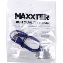 ������ USB 3.0 - 0,5 � Maxxter U-AMAM3-0,5m AM/AM, ������ �����, A-����/�-���� - �������� 3