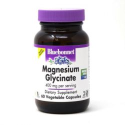 ̳ Bluebonnet Nutrition  , 400 , Magnesium Glycinate, 60  (BLB0748) -  1