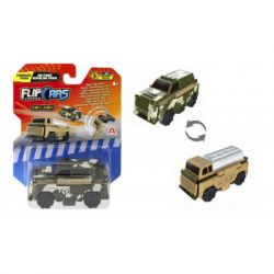 Машина Flip Cars 2 в 1 Командная грузовик и грузовик-заправщик ВВС (EU463875-29)